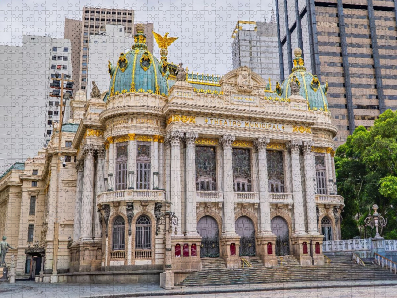 Echo vergangener Epochen: Theatro Municipal Rio de Janeiro