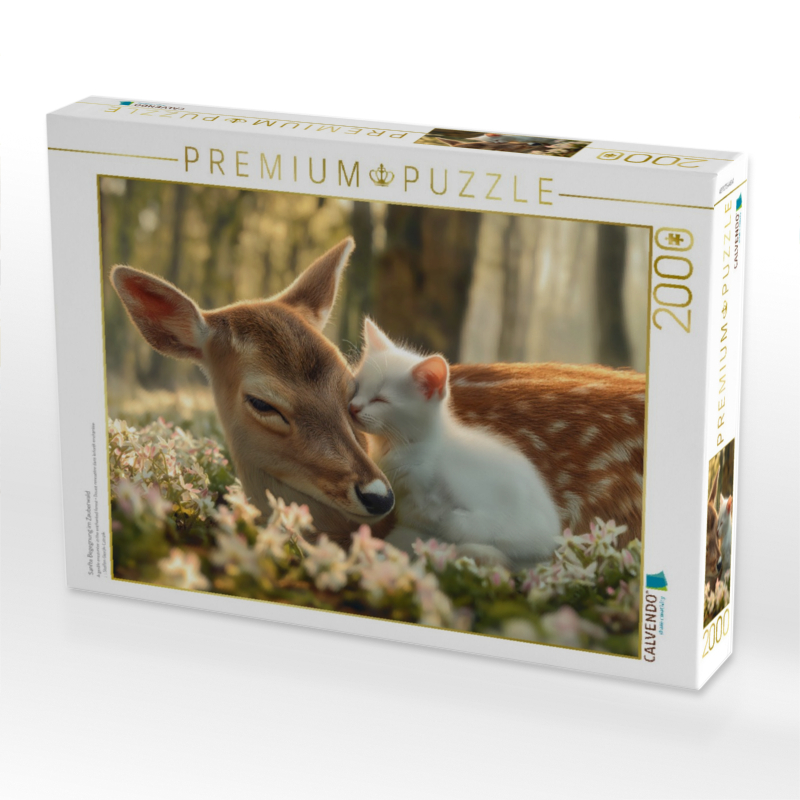 Sanfte Begegnung im Zauberwald