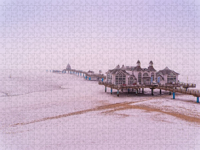 Ostseebad Sellin im Winter