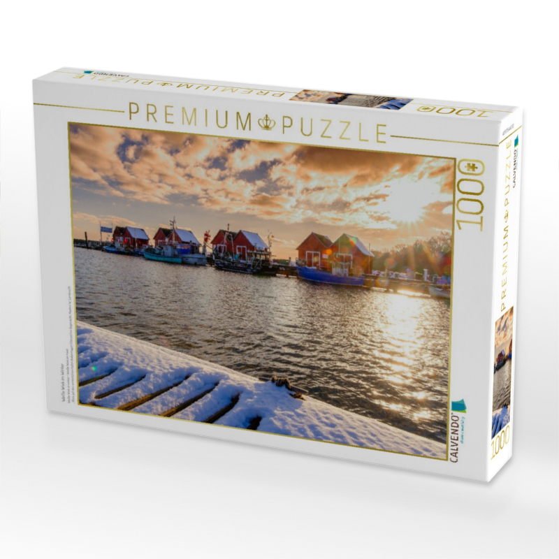 Weiße Wiek im Winter