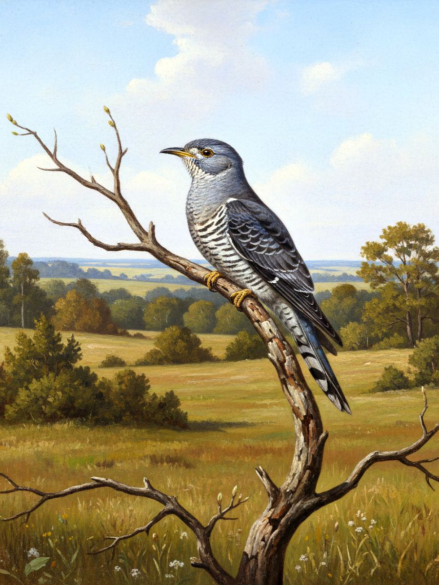 Kuckuck als Gemälde