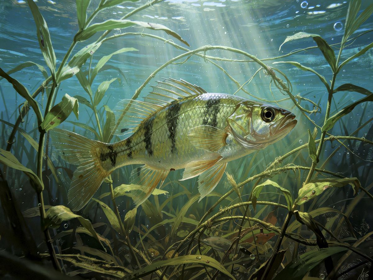 Klares Wasser, starke Bisse.