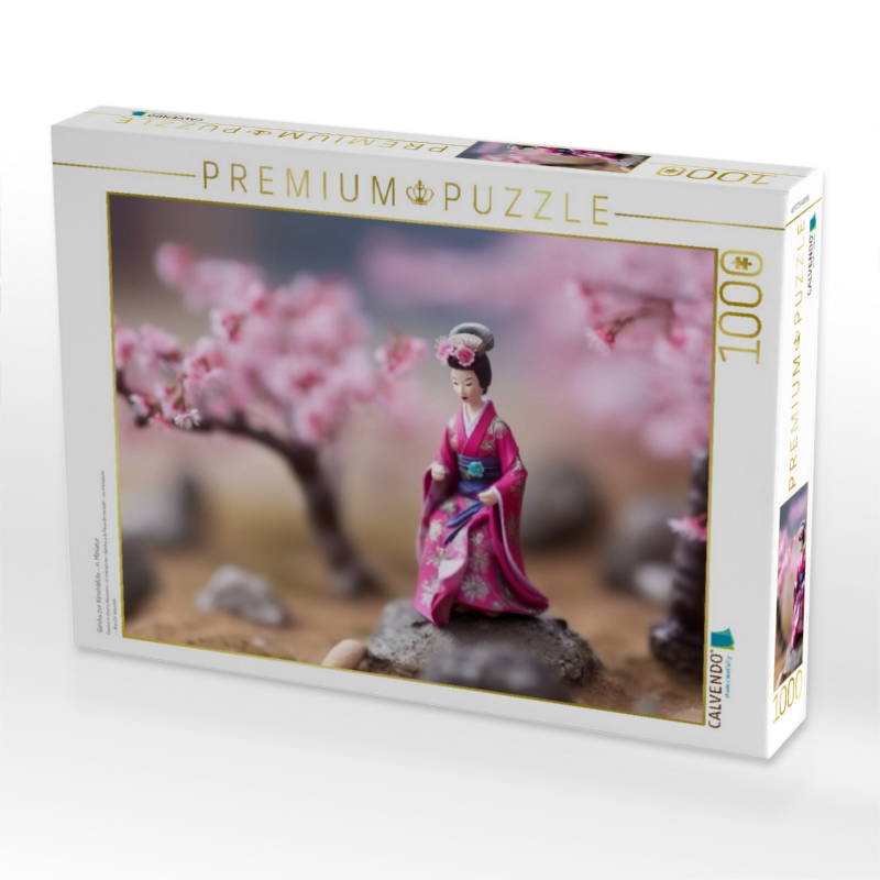 Geisha zur Kirschblüte - in Miniatur