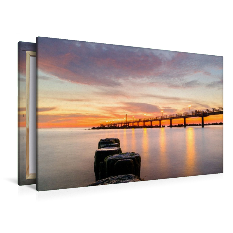 Wustrow zur Blauen Stunde.