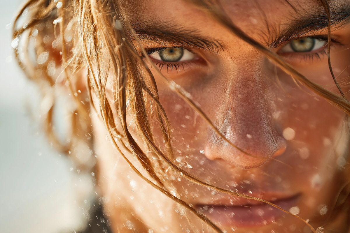 Ein Blick, so tief wie das Meer