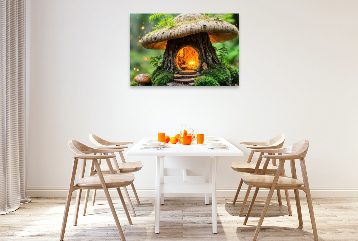 Das geheime Haus im Pilz - Feenhäuschen