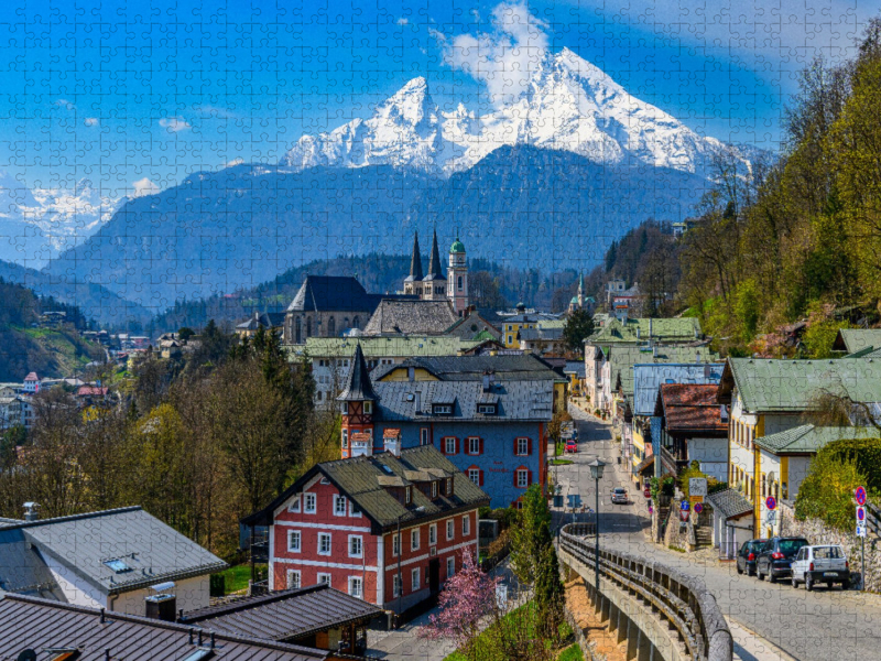Blick auf Berchtesgaden, Berchtesgaden