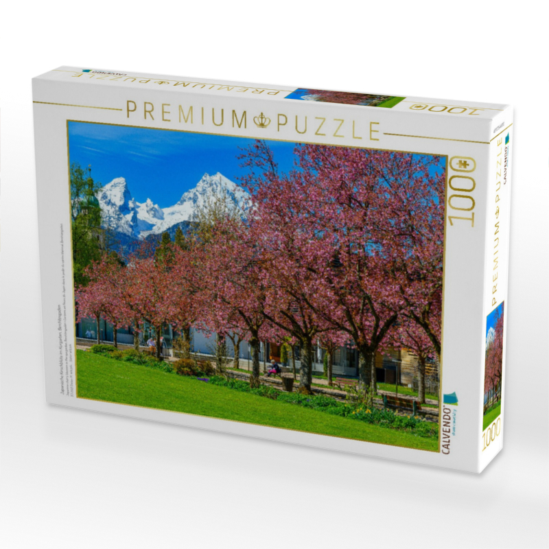 Japanische Kirschblüte im Kurgarten, Berchtesgaden