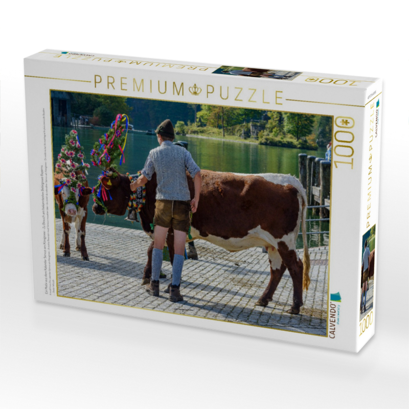 Ein Motiv aus dem Kalender Servus am Königssee - Zu Besuch am bekanntesten Gebirgssee Bayerns