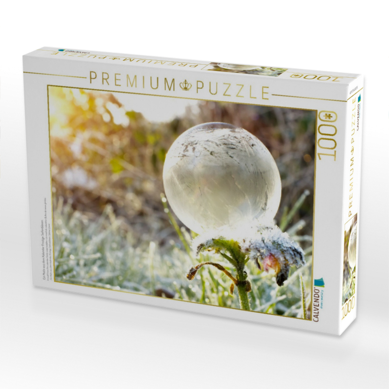 Ein Motiv aus dem Kalender Frostige Seifenblasen