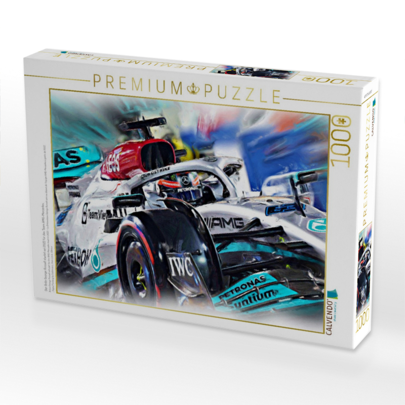 Der Brite George Russell startet sei 2022 für das Team AMG-Mercedes.