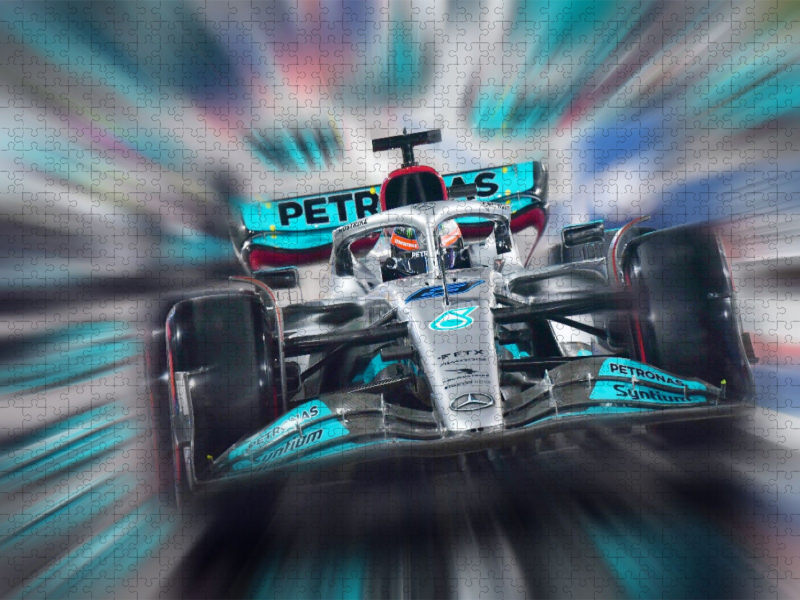 Der Brite George Russell gilt als eines der größten Talente der Formel 1 und startet für AMG-Mercedes.