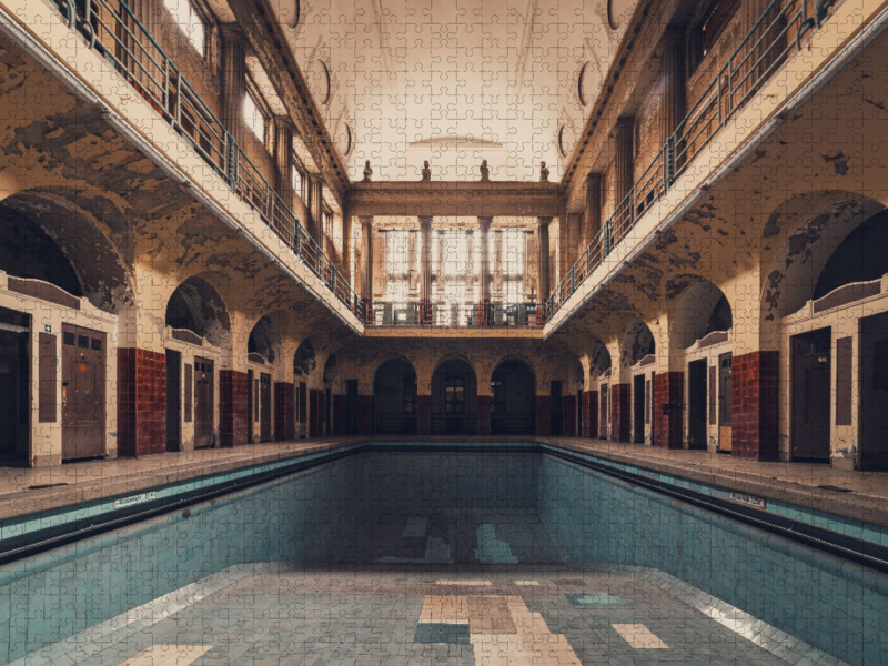 Ein Motiv aus dem Kalender Das alte Stadtbad Leipzig