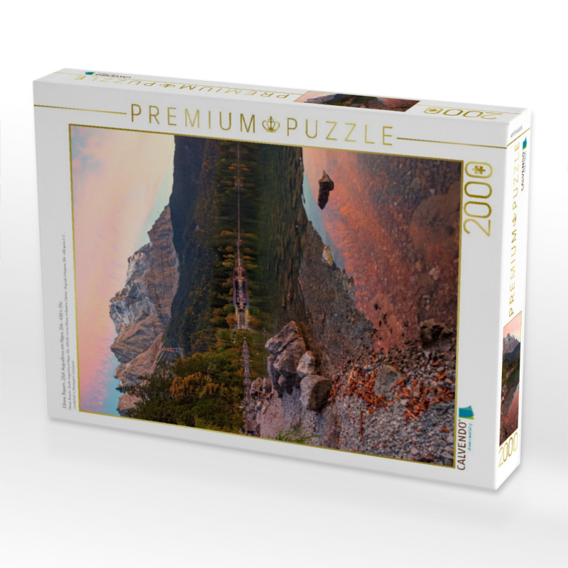 Eibsee, Bayern.. Zitat: Augustinus von Hippo, 354 - 430 n. Chr.