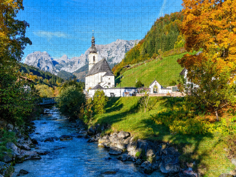 Malerwinkel mit St.Sebastian, Ramsau