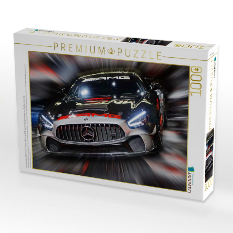 Der Mercedes AMG GT4 ist ein vom Edel-Tuner AMG optimierter Sportwagen mit Straßenzulassung.