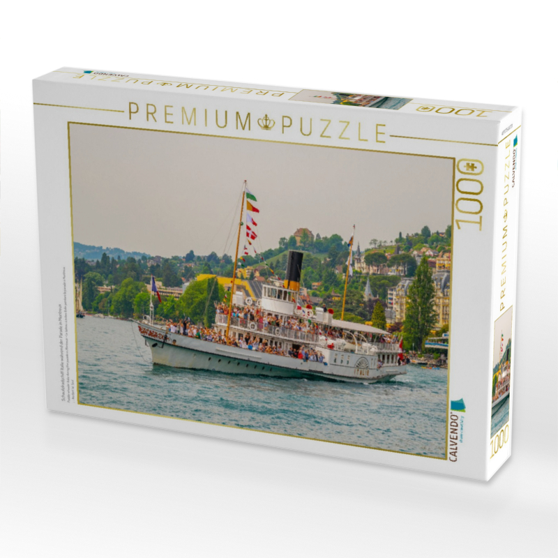 Schaufelradschiff Italie während der Parade in Montreux