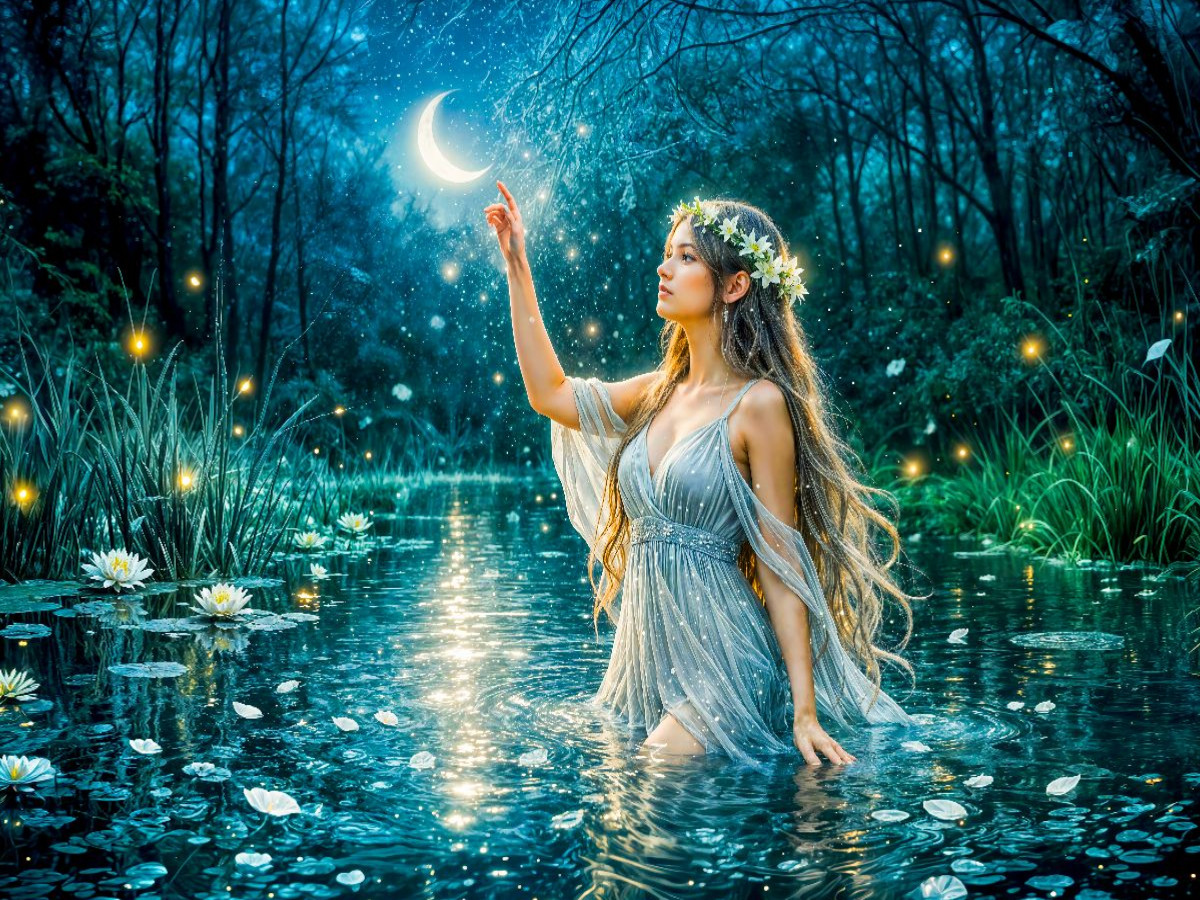 Jungfrau Göttliche Hüterin der Erde und des Lichts