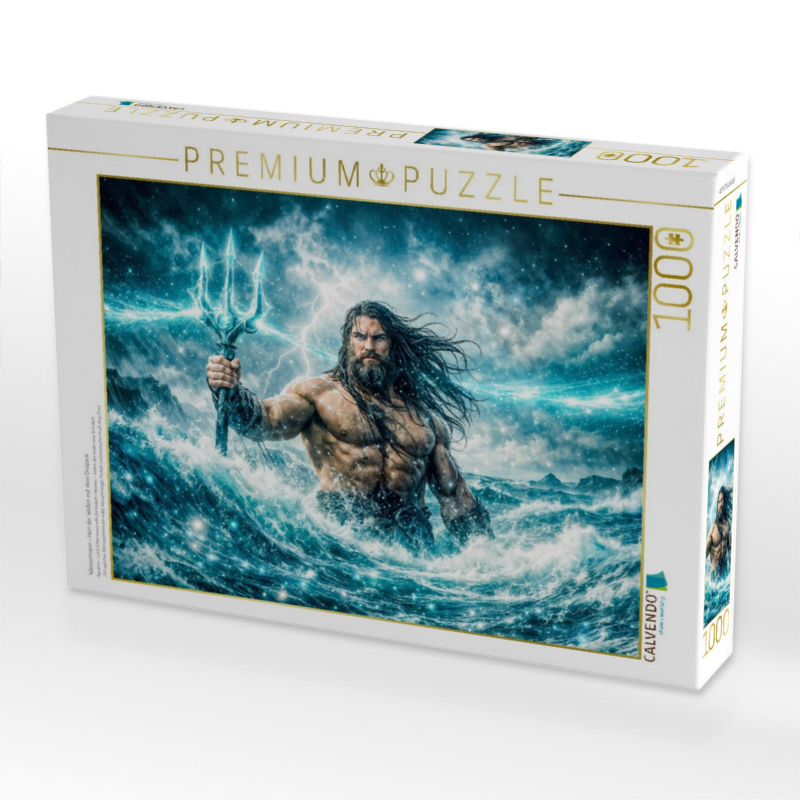 Wassermann - Herr der Wellen mit dem Dreizack