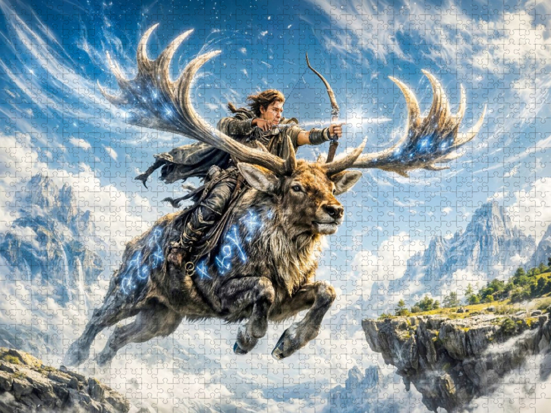 Schütze - Kosmischer Bogenschütze im Sturm der Elemente