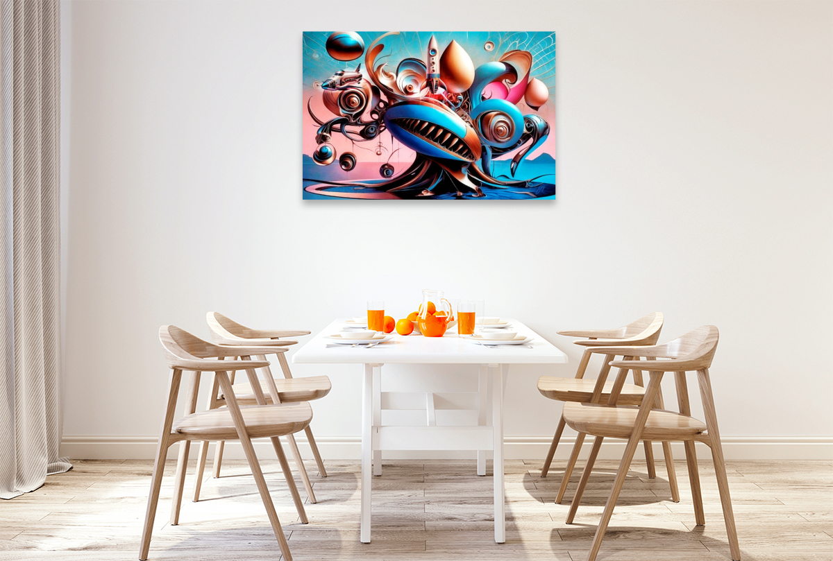 Erstaunlicher Weltraumbahnhof