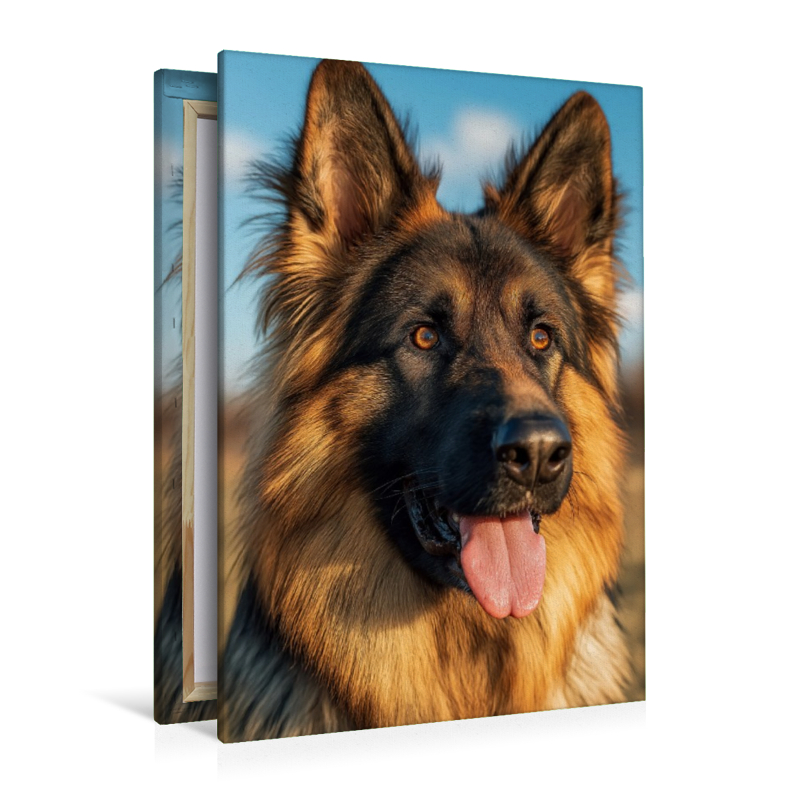 Ein Motiv aus dem Kalender Seelenblick Schäferhund