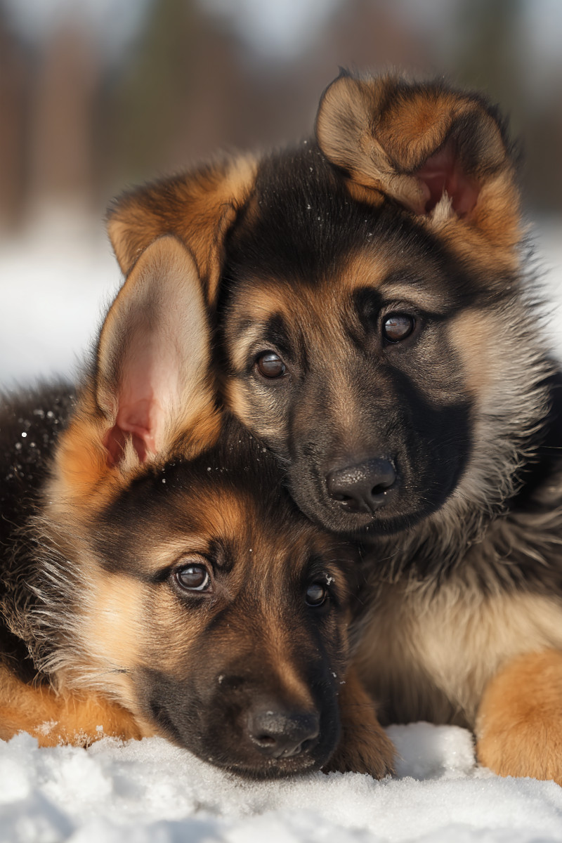 Ein Blick voller Geborgenheit