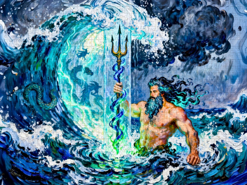 Poseidon - Griechischer Gott der Meere und Stürme