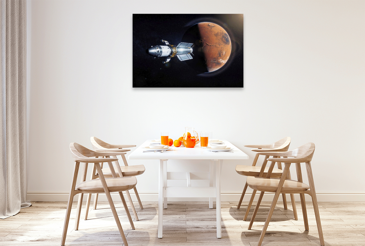 Ein Motiv aus dem Kalender Wettrennen ins All