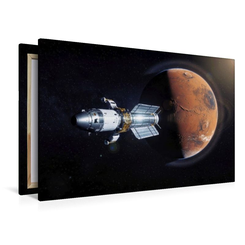 Ein Motiv aus dem Kalender Wettrennen ins All