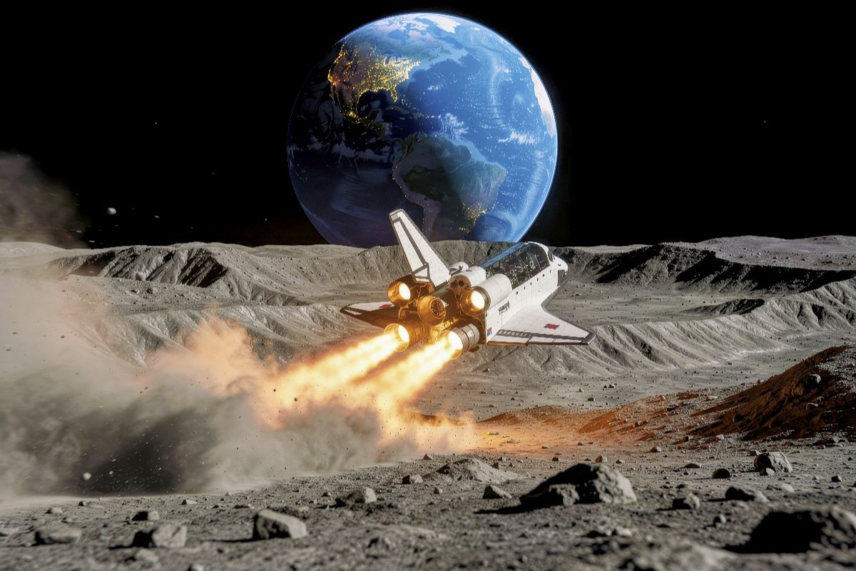 Wenn du hoch hinaus willst – warum nicht gleich ganz raus?