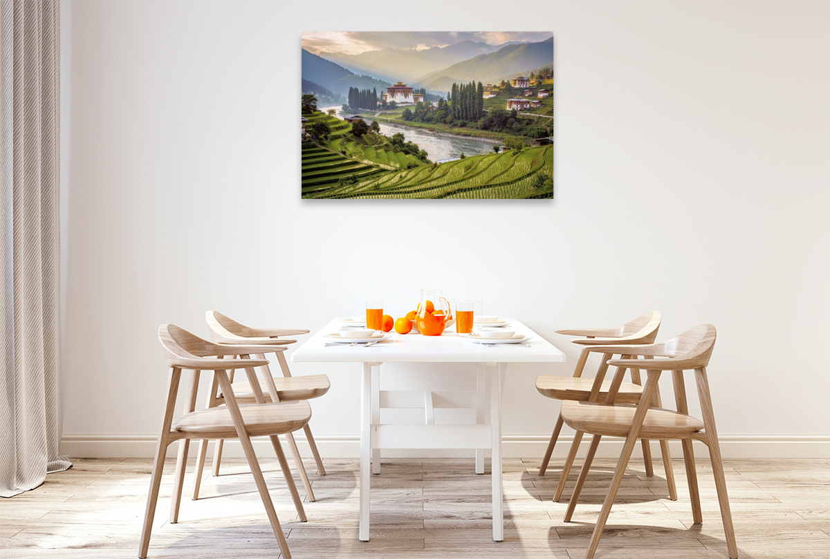 Punakha-Tal, Bhutan.