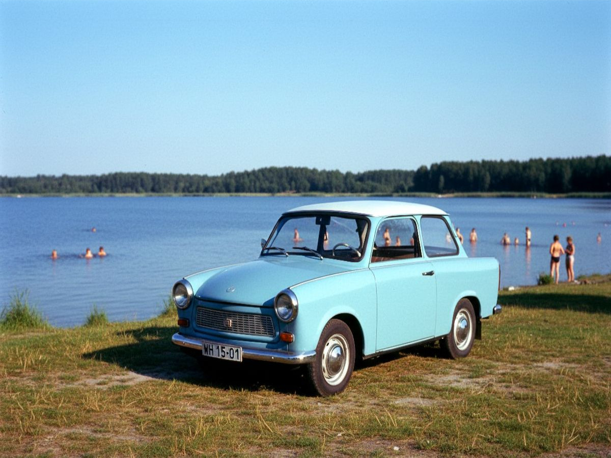 Trabant am See