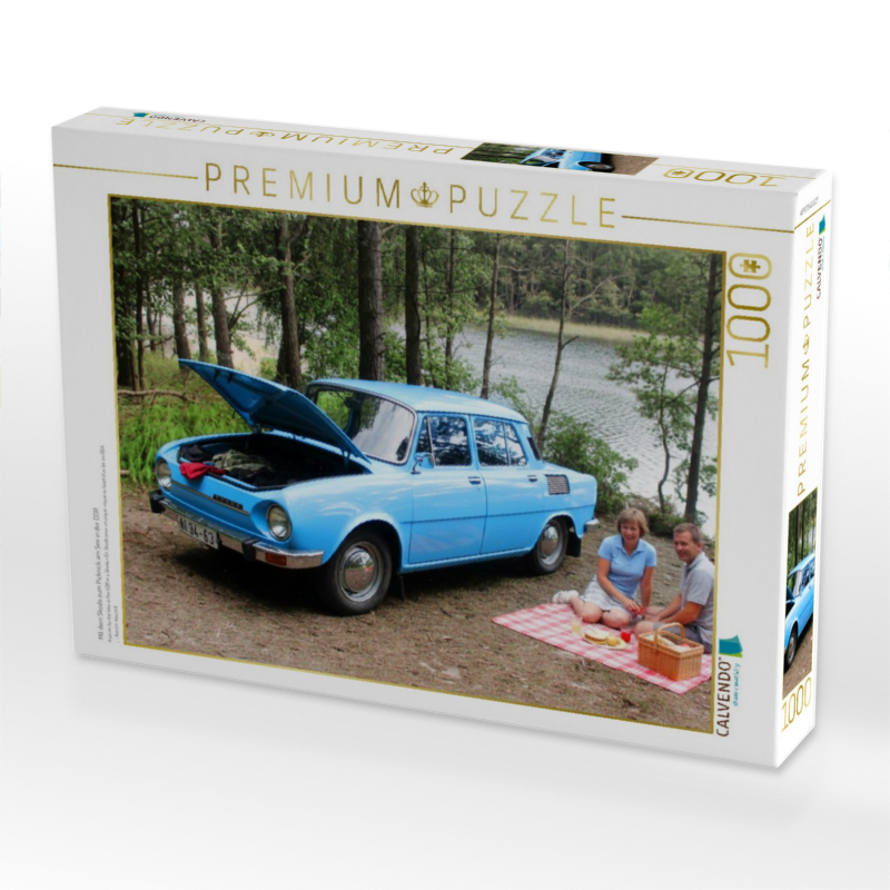 Mit dem Skoda zum Picknick am See in der DDR