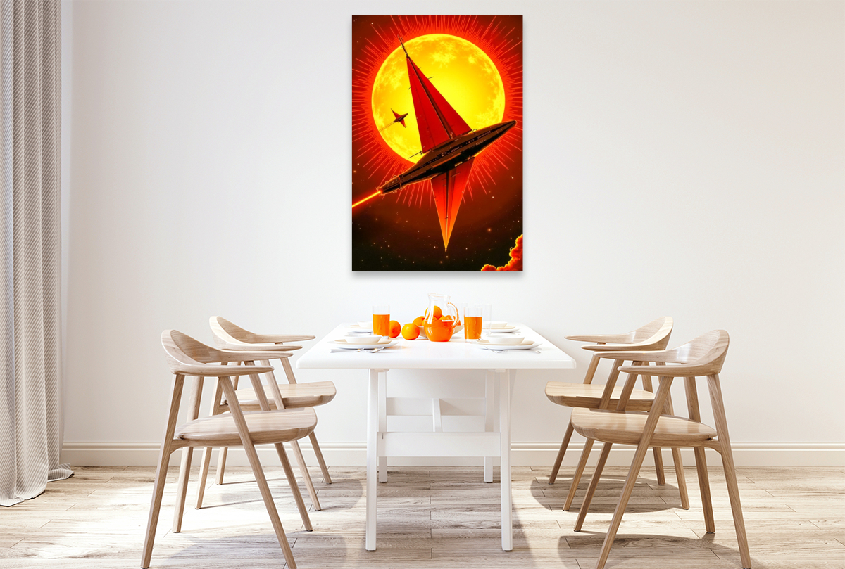 Segel im Licht ferner Sonnen