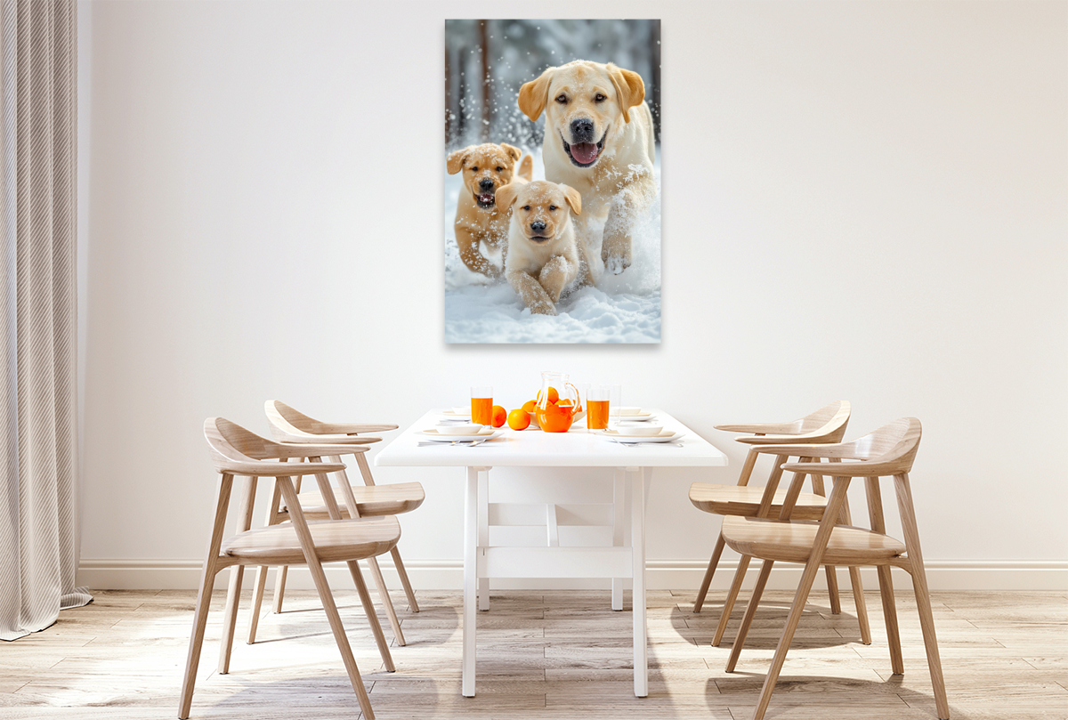 Ein Labrador gibt Treue, die man fühlen kann