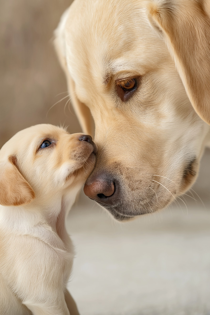 In diesen Augen steckt pures Vertrauen