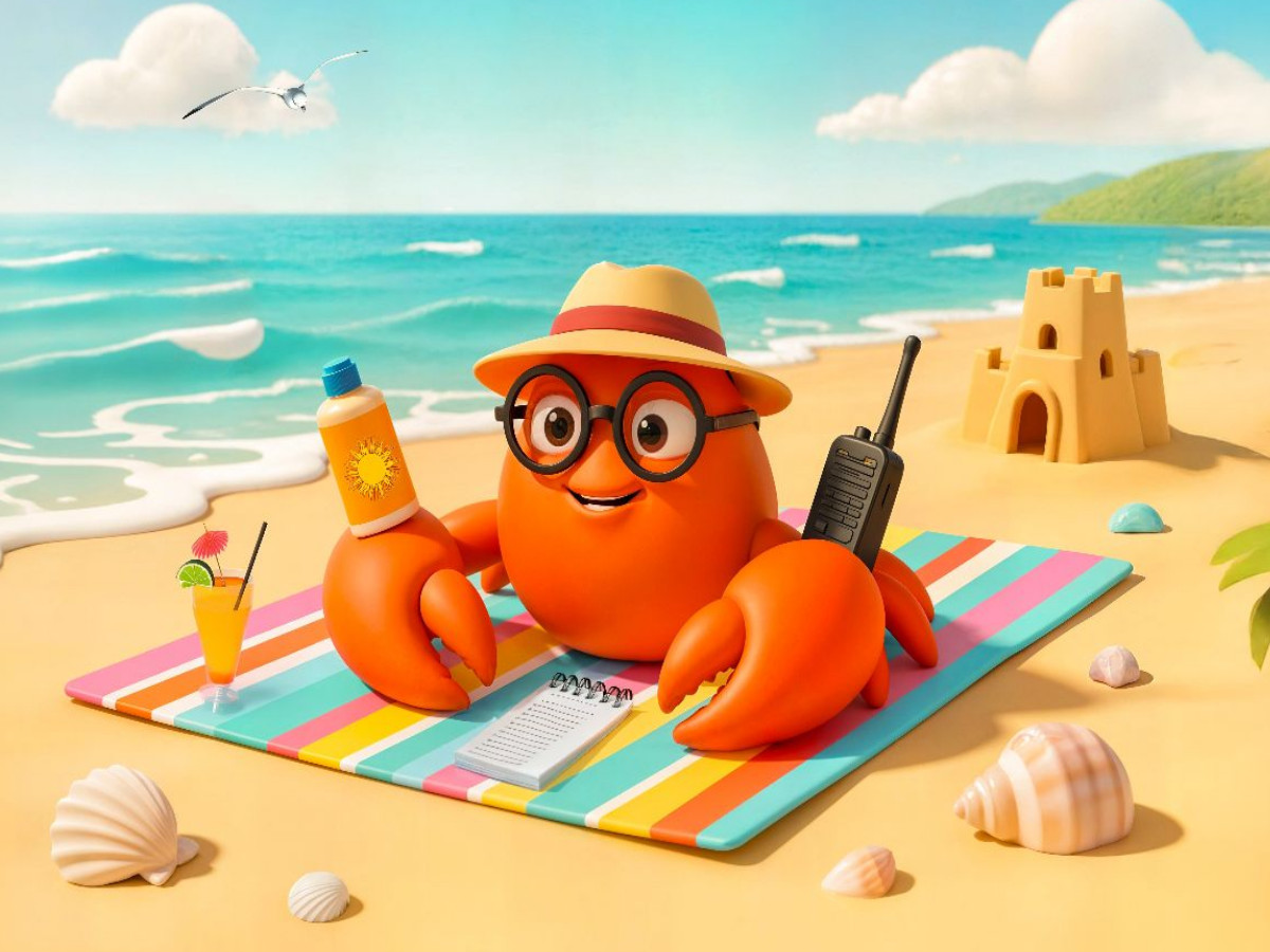 Sternzeichen Krebs Strand Sonne Puzzle