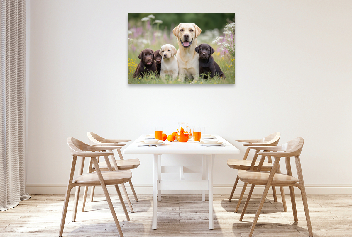 Pfotenabdrücke im Herzen, für immer