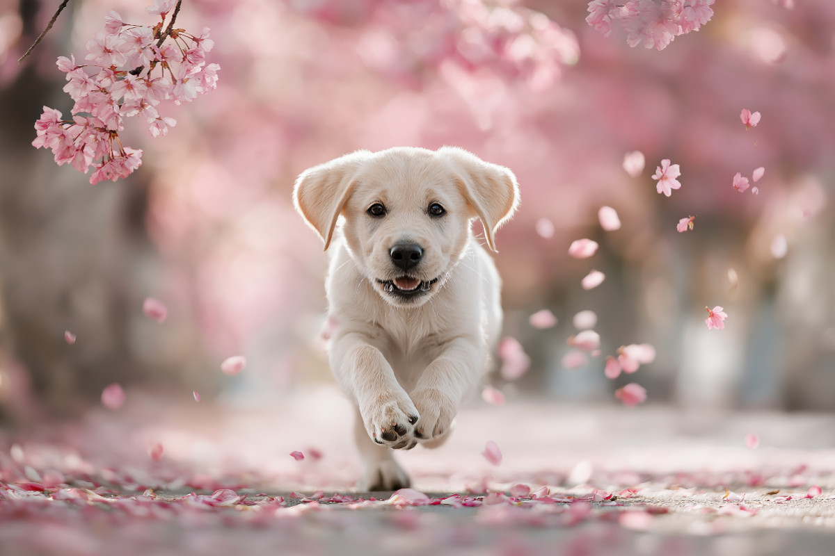 Spielen, lieben und leben, ganz Labrador