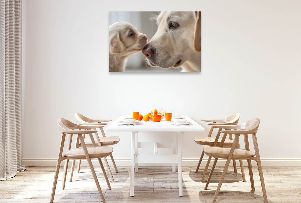 Ein Motiv aus dem Kalender Labrador Liebe