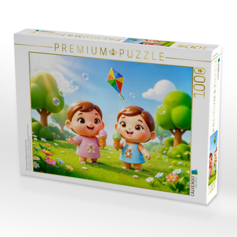 Sternzeichen Zwillinge Eis Drachen Puzzle