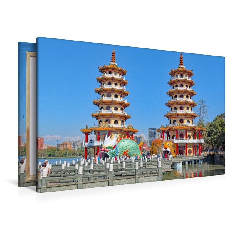 Tiger und Drache Pagoden