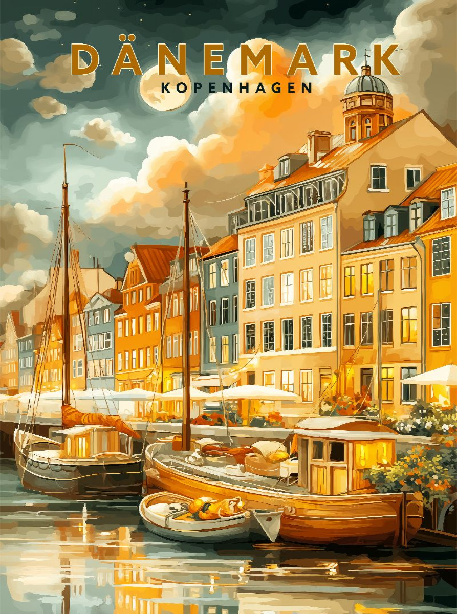 Nyhavn in Kopenhagen