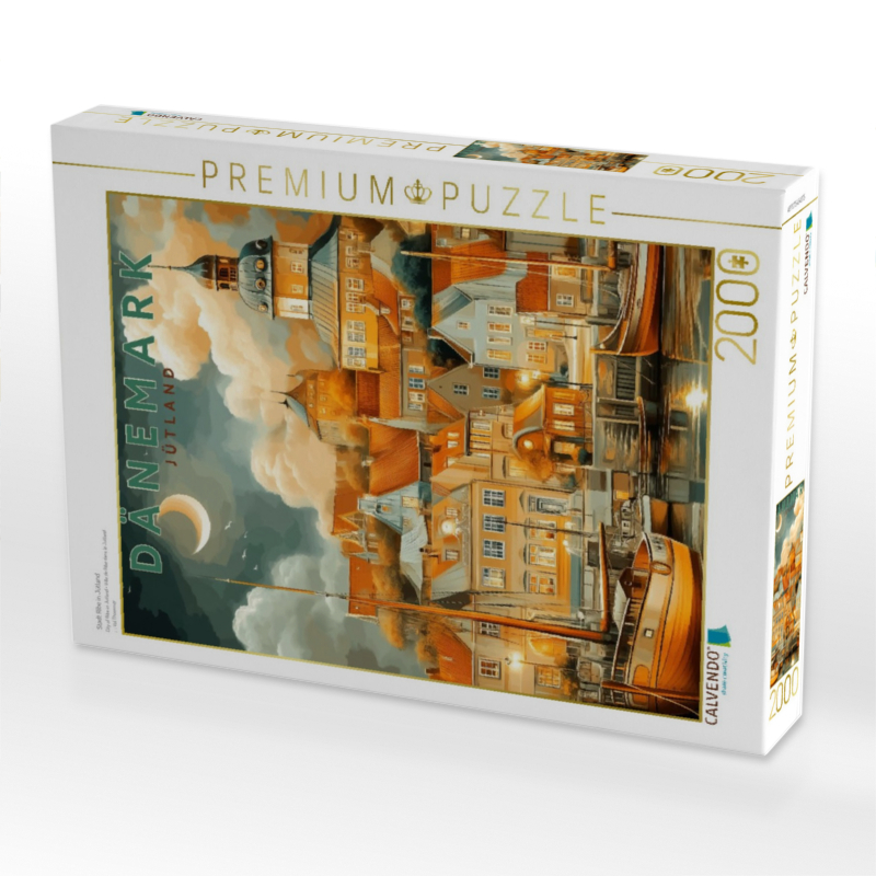 Stadt Ribe in Jütland