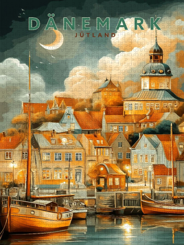 Stadt Ribe in Jütland