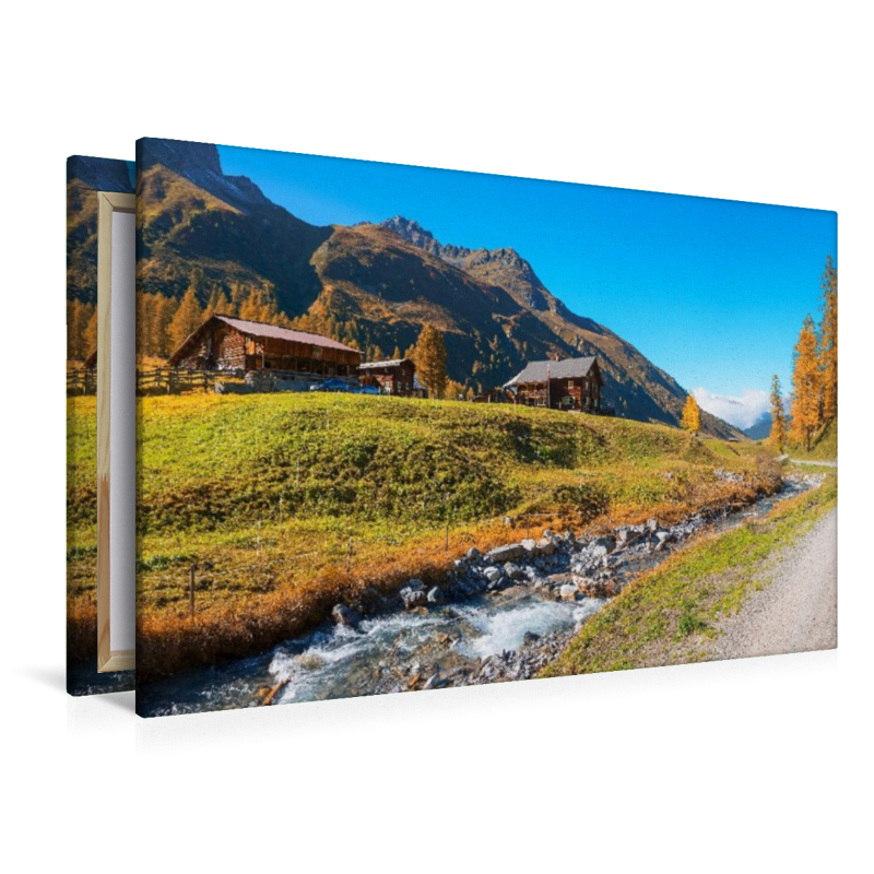 Wanderweg im Sertigtal Graubünden