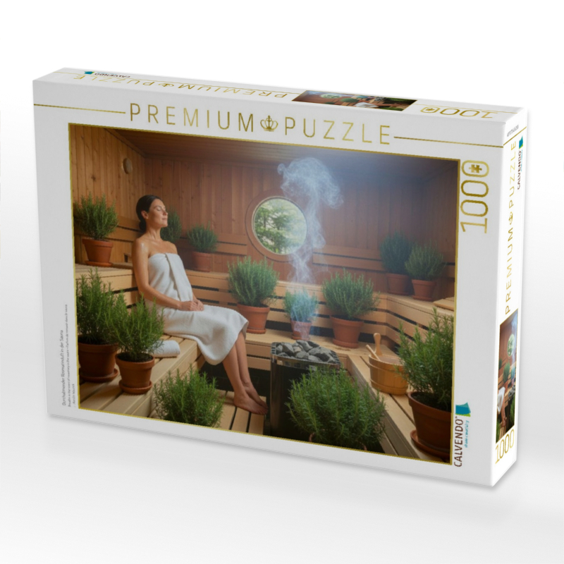 Durchatmender Rosmarinduft in der Sauna