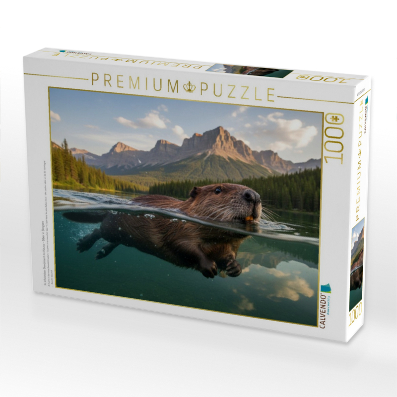 In schönsten Gewässern zu Hause - Biber in Bergsee