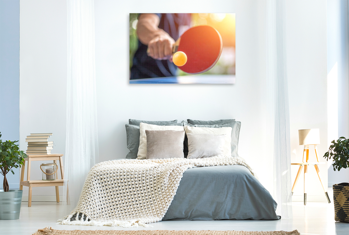 Alles beginnt mit dem Aufschlag - Tischtennis